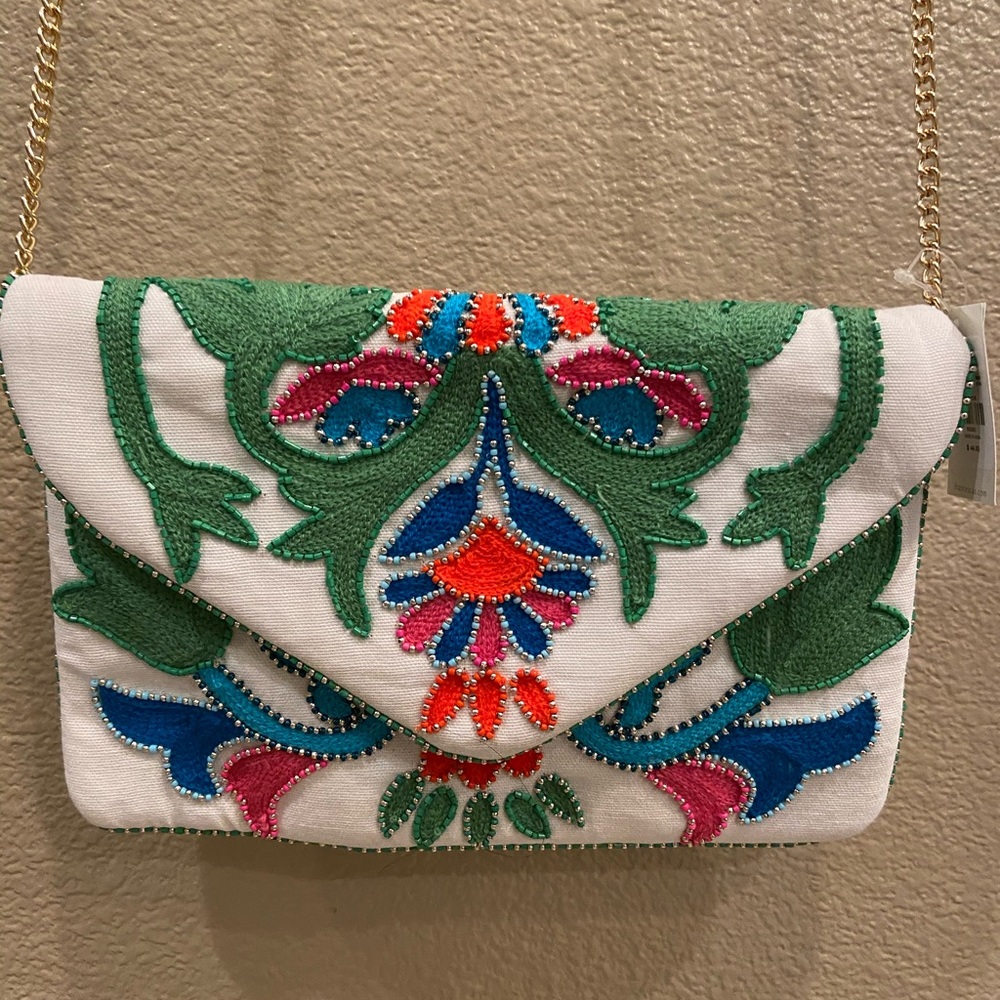 Beaded handbag